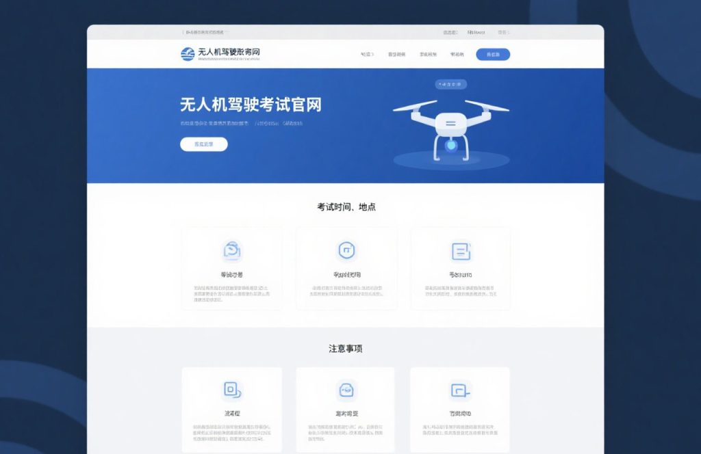 无人机驾驶证考试官网|了解官网考试流程，让你顺利起飞！