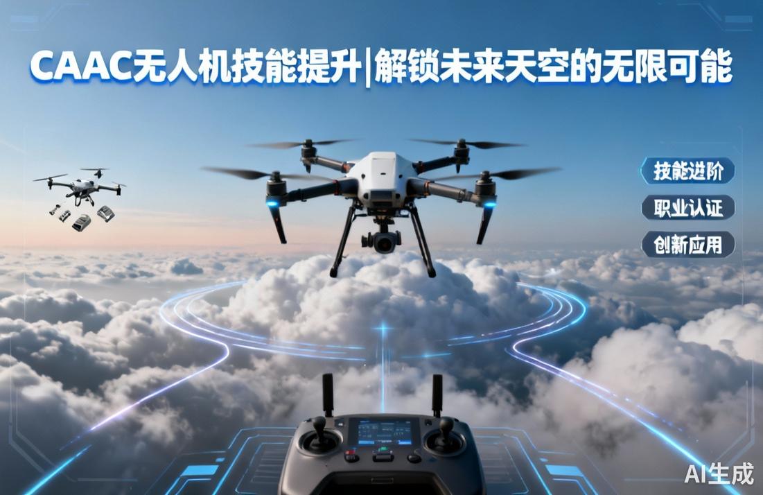 CAAC无人机技能提升|解锁未来天空的无限可能