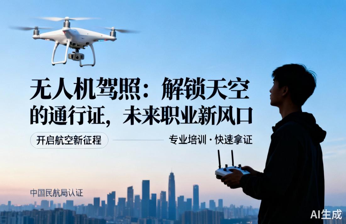 无人机驾照|解锁天空的通行证，未来职业新风口