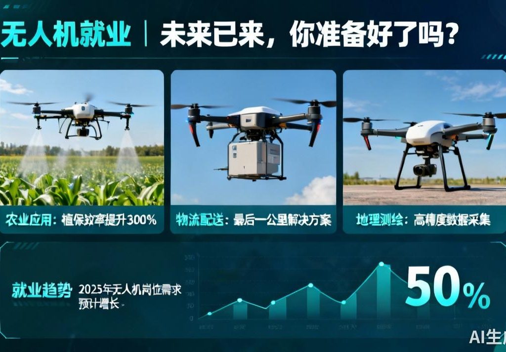 无人机就业|未来已来，你准备好了吗？