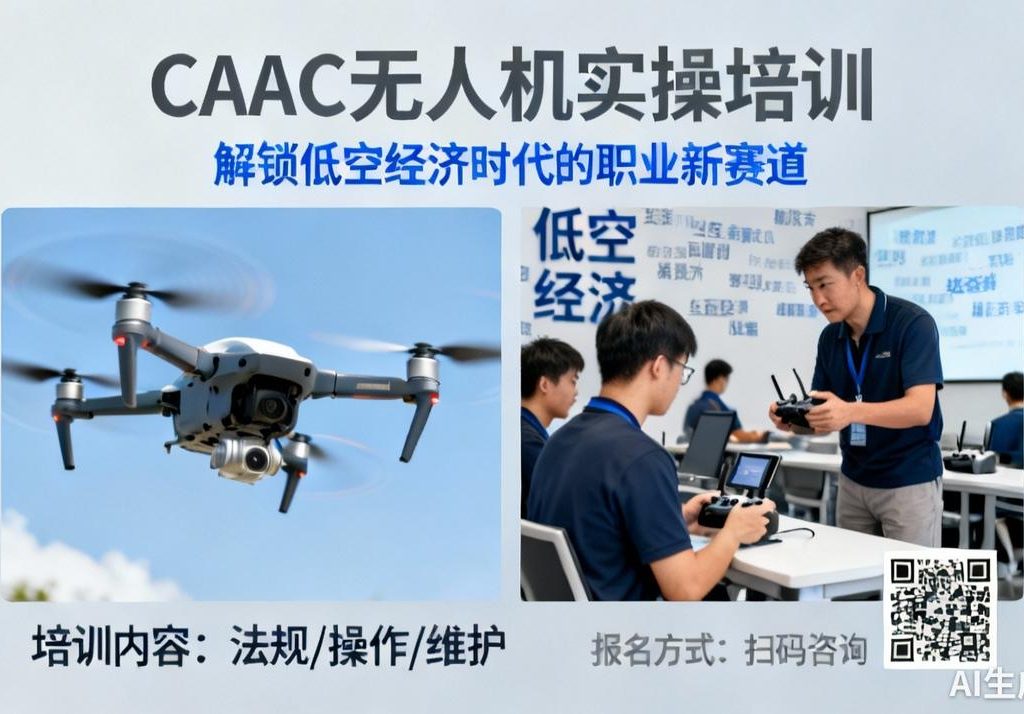 无人机培训新赛道|低空经济时代职业机遇