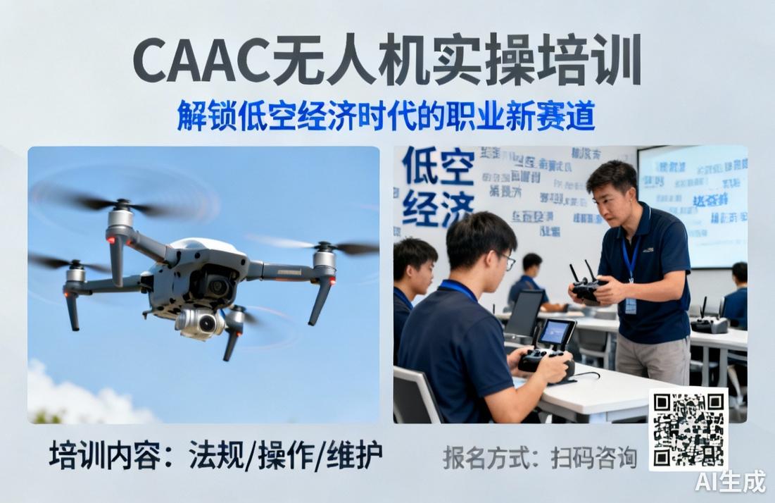 无人机培训新机遇|低空经济时代职业发展