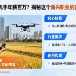 无人机飞手年薪百万？揭秘这个新兴职业的黄金赛道