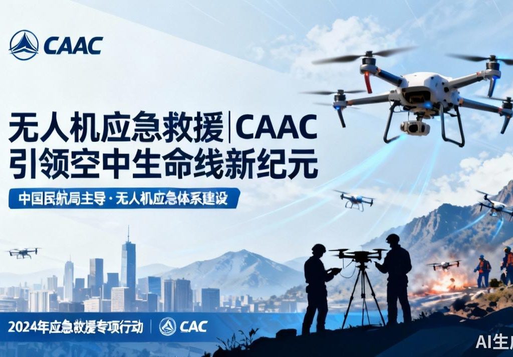 无人机应急救援|CAAC引领空中生命线新时代