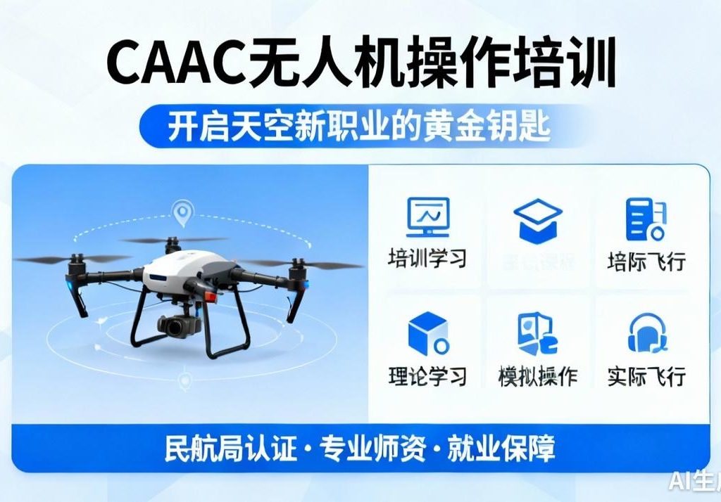 无人机培训|开启天空新职业的黄金钥匙