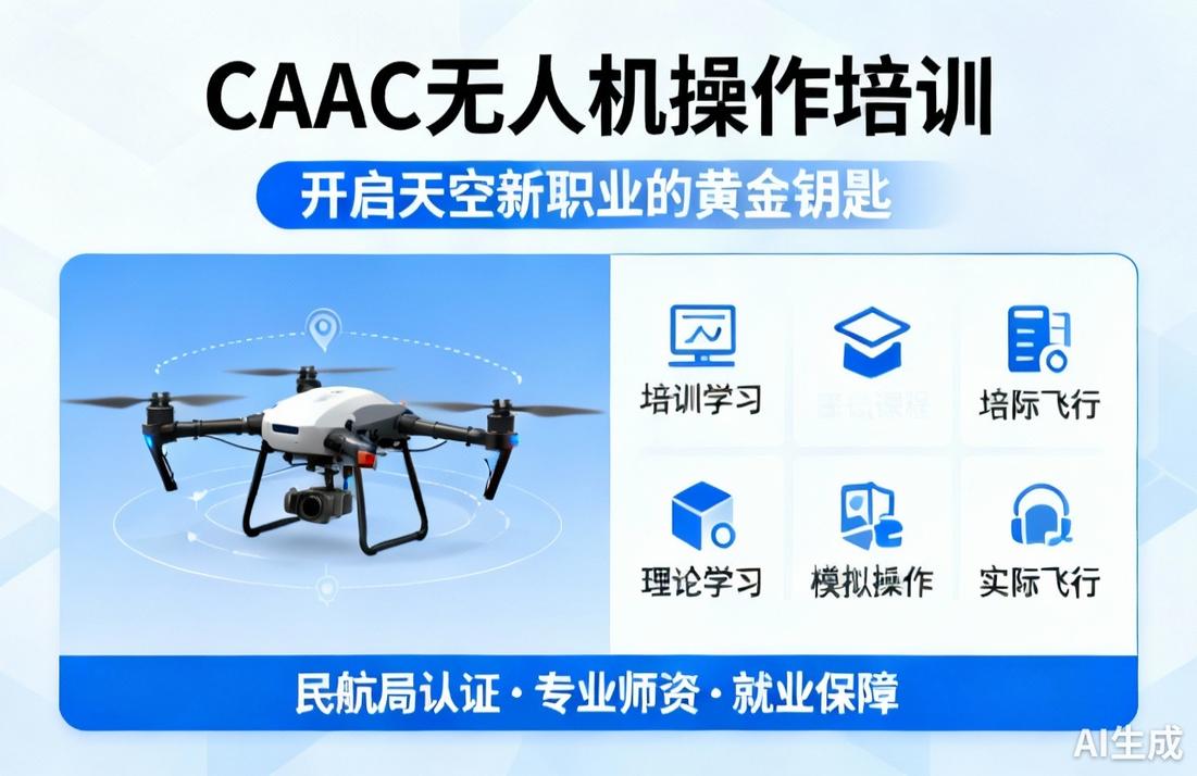 无人机培训|开启天空新职业的黄金钥匙