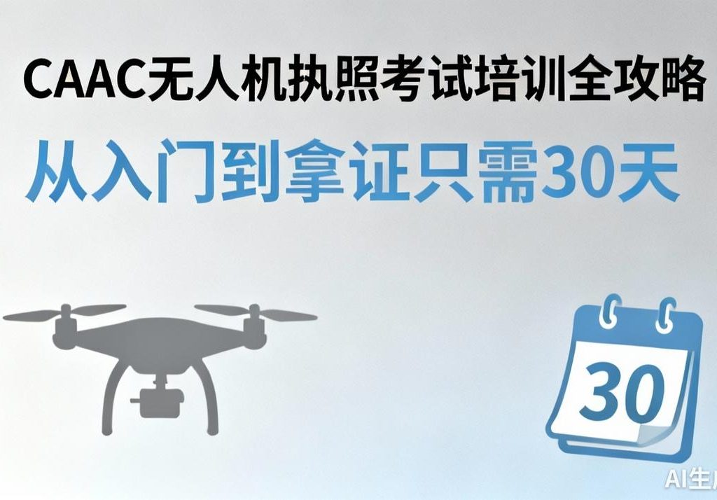 无人机执照考试攻略|30天快速拿证指南
