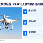 飞向蓝天梦想起航 | CAAC无人机驾驶员培训报名全攻略