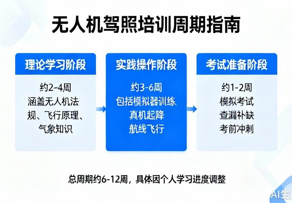 无人机驾照培训周期指南|学多久？