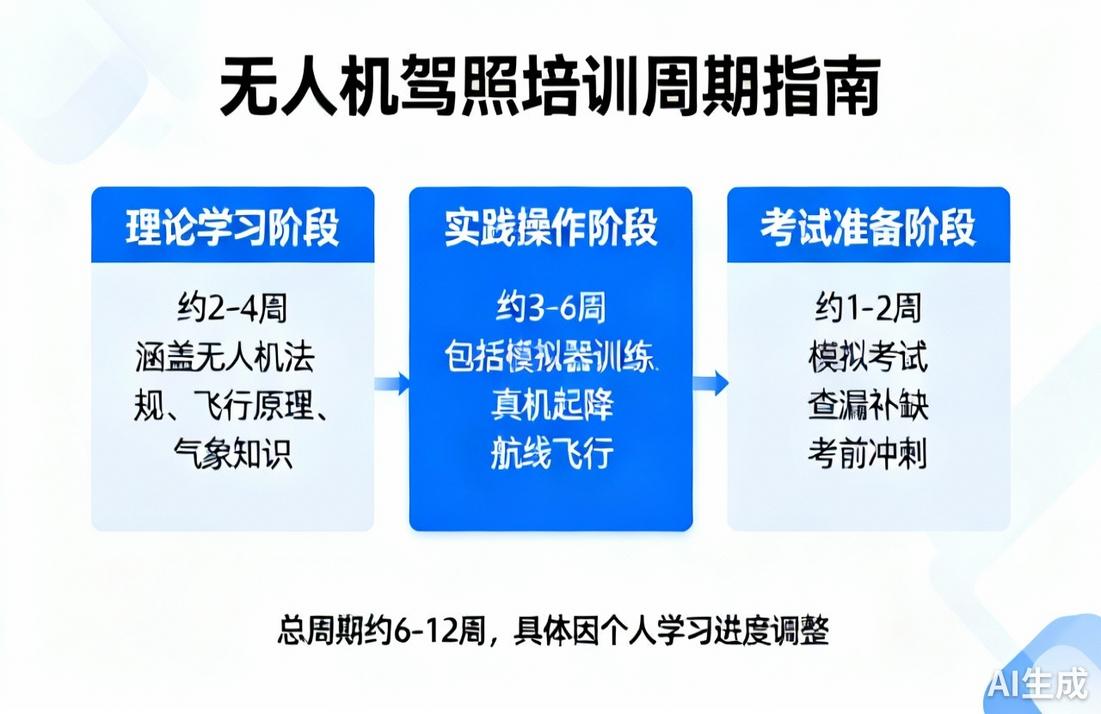 无人机驾照培训要多久？周期指南