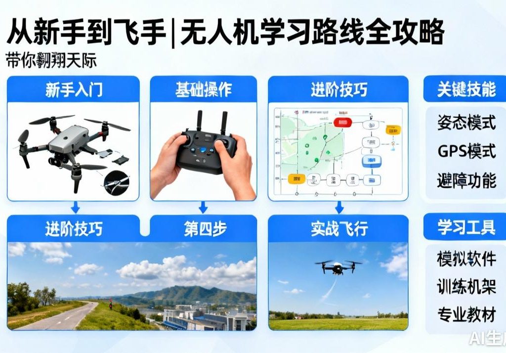 无人机新手入门指南|从零到飞手全攻略