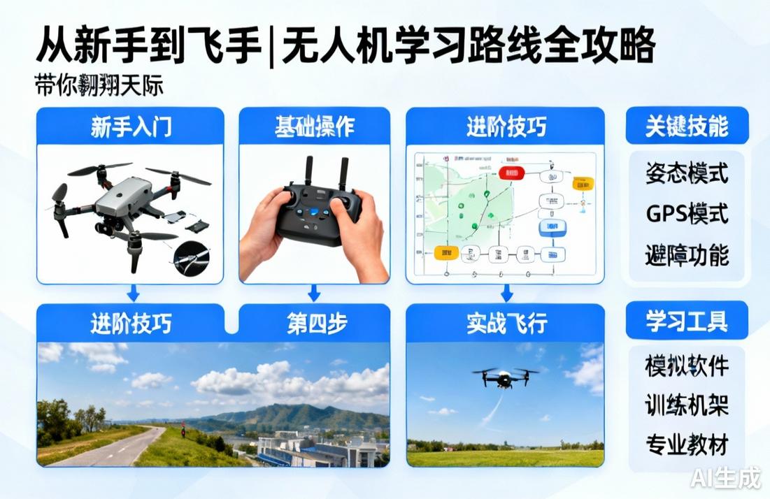 无人机新手入门指南|从零到飞手全攻略