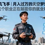 无人机飞手|月入过万的天空梦想家，这个职业正在颠覆你的就业观