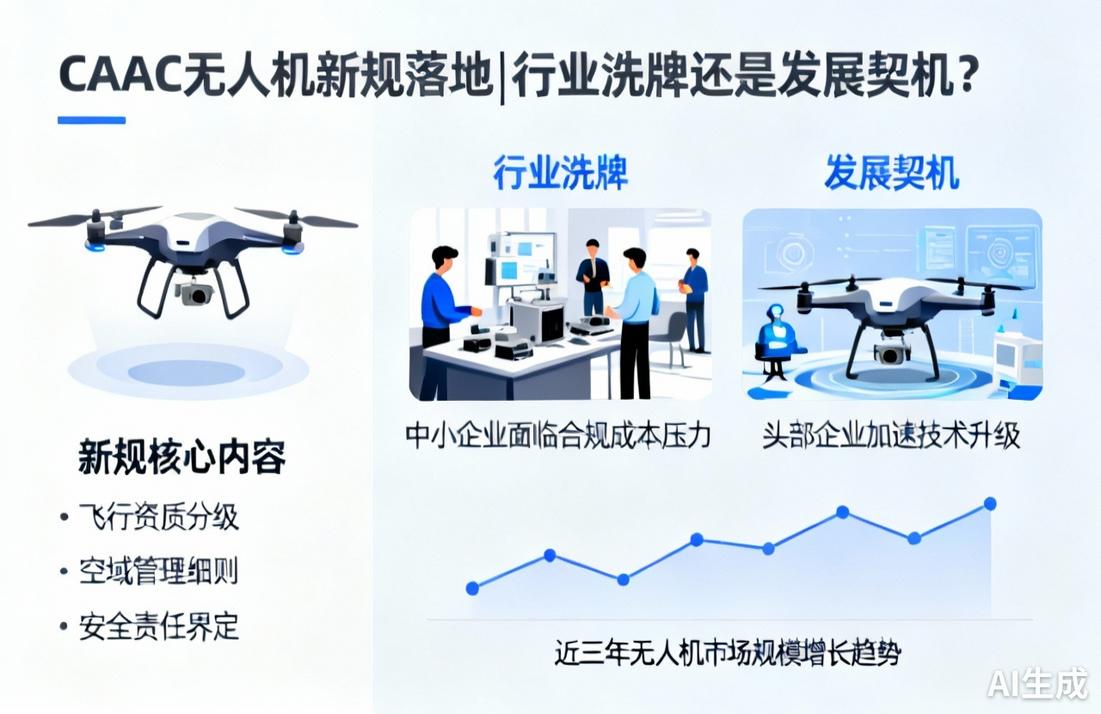 民航局无人机新规|行业洗牌还是发展契机？