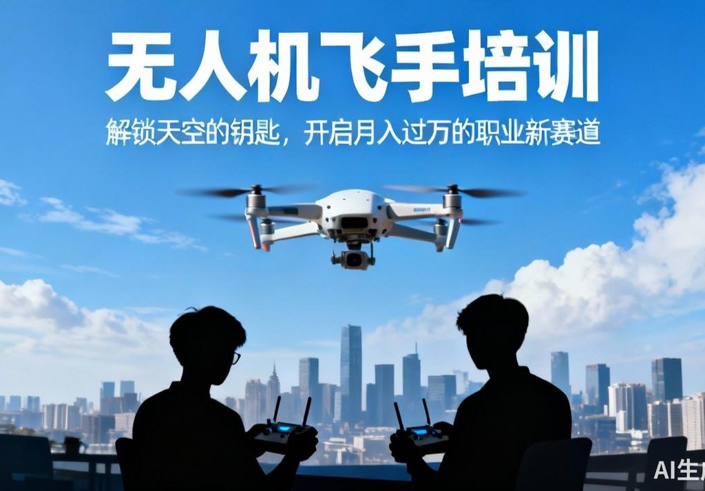 无人机飞手培训|月入过万的新职业赛道