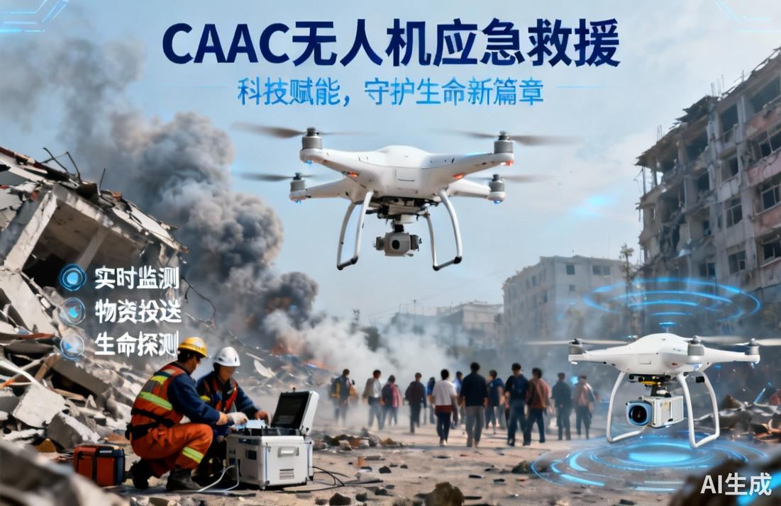 无人机应急救援|科技守护生命新篇章