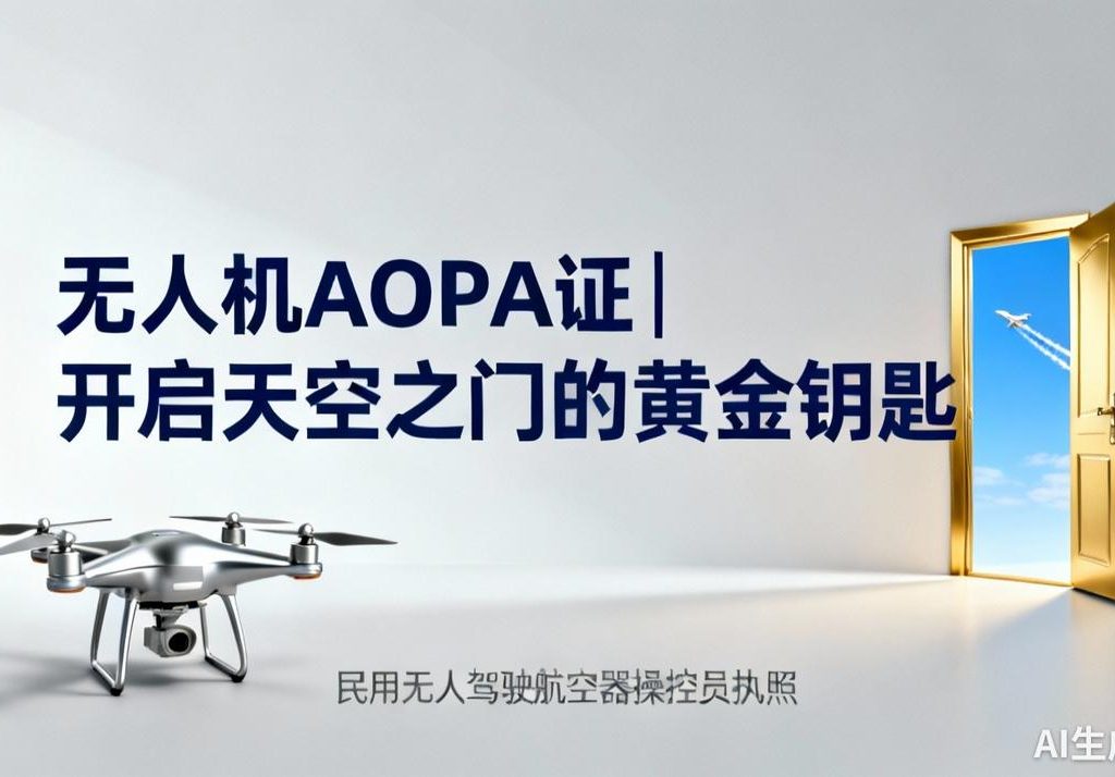 无人机AOPA证|开启天空之门的黄金钥匙