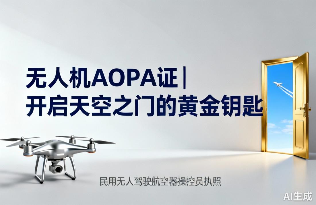 无人机AOPA证|开启天空之门的黄金钥匙