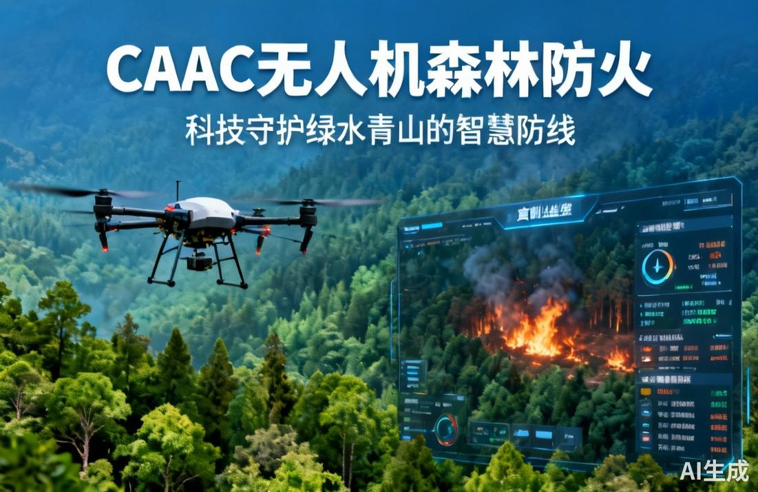 CAAC无人机森林防火|科技守护绿水青山