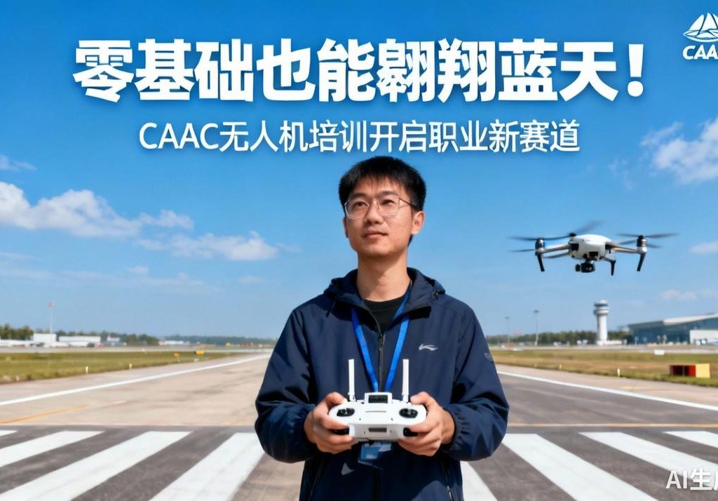 零基础无人机培训,CAAC认证开启职业新赛道