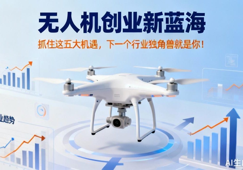 无人机创业新蓝海|5大机遇成就行业独角兽