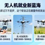 无人机就业新蓝海|月薪过万不是梦，这个职业正在颠覆传统就业观