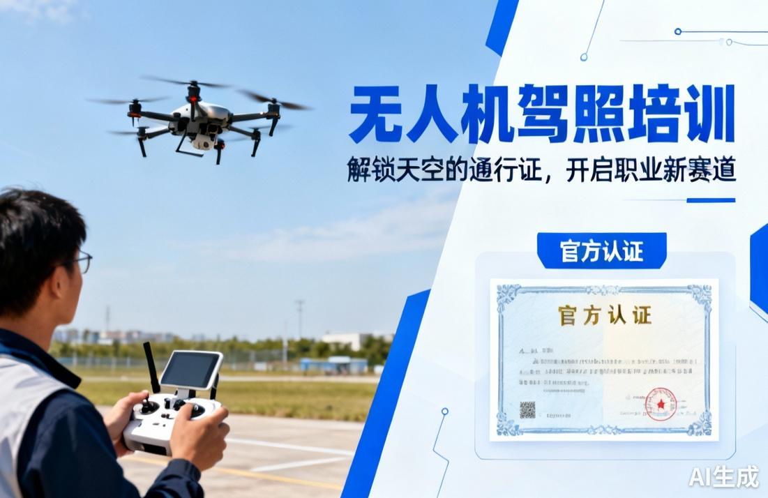 无人机驾照培训|开启职业新赛道