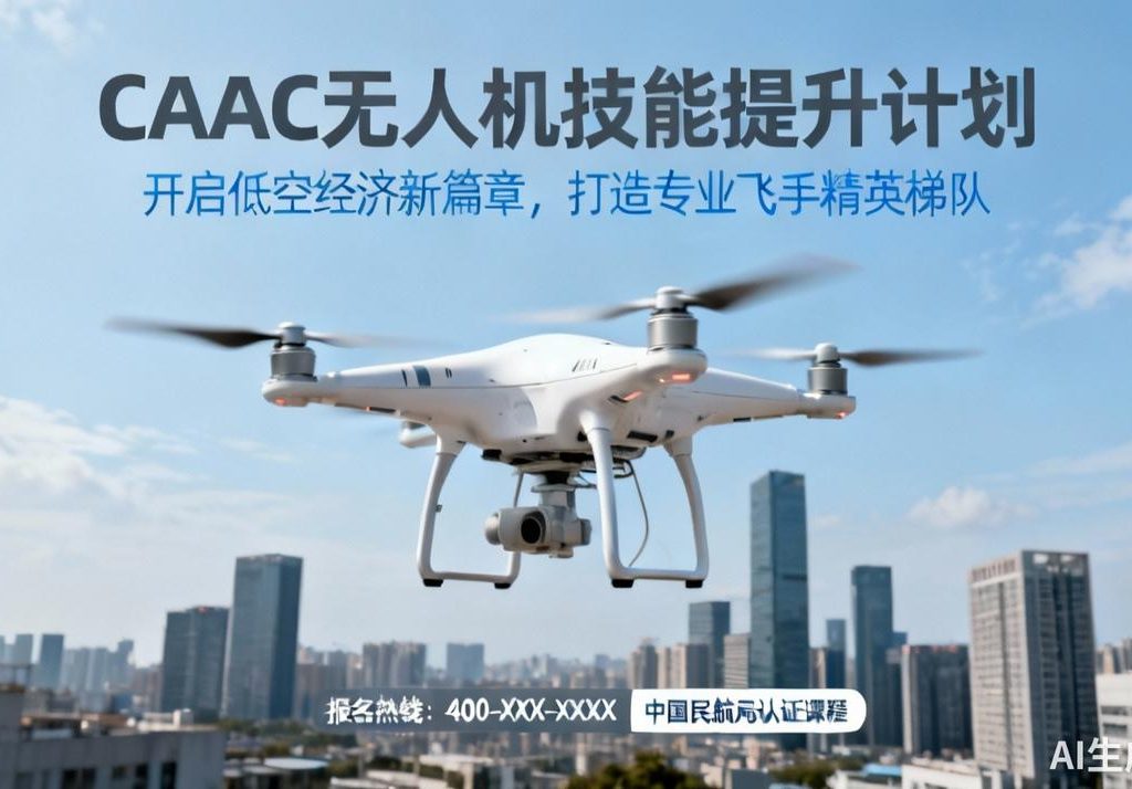 CAAC无人机技能提升计划|开启低空经济新篇章，打造专业飞手精英梯队