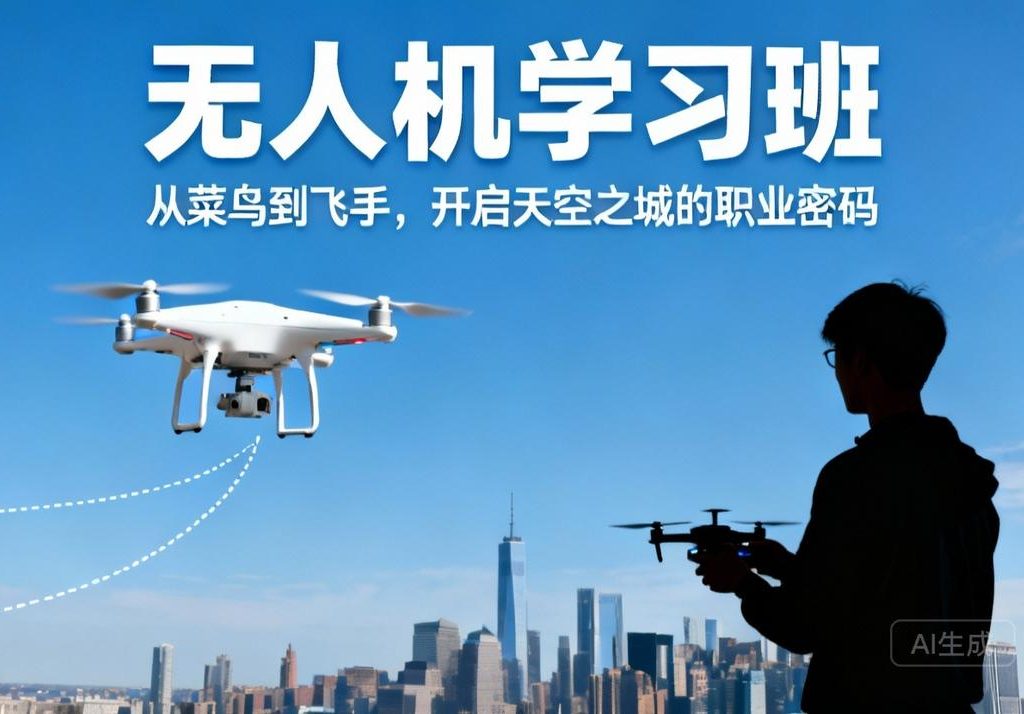 无人机培训|从入门到飞手，解锁天空职业新机遇
