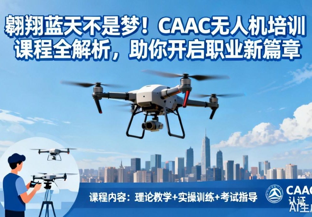翱翔蓝天不是梦！CAAC无人机培训课程全解析，助你开启职业新篇章