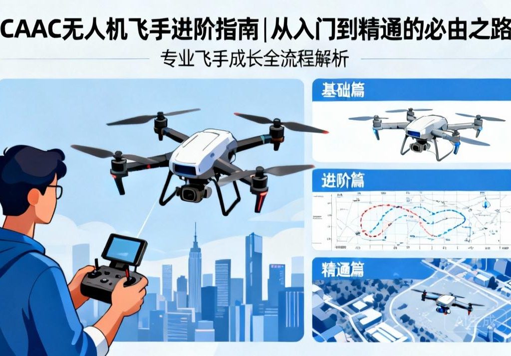 CAAC无人机飞手考证指南|从入门到精通全攻略