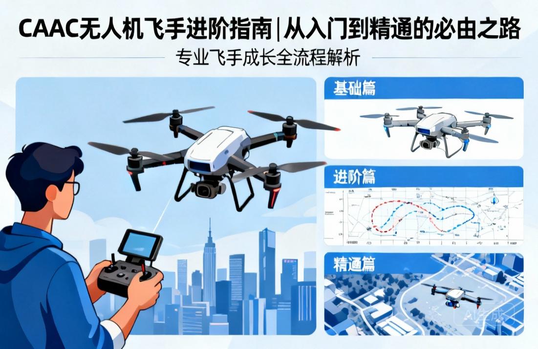 CAAC无人机飞手考证指南|从入门到精通全攻略
