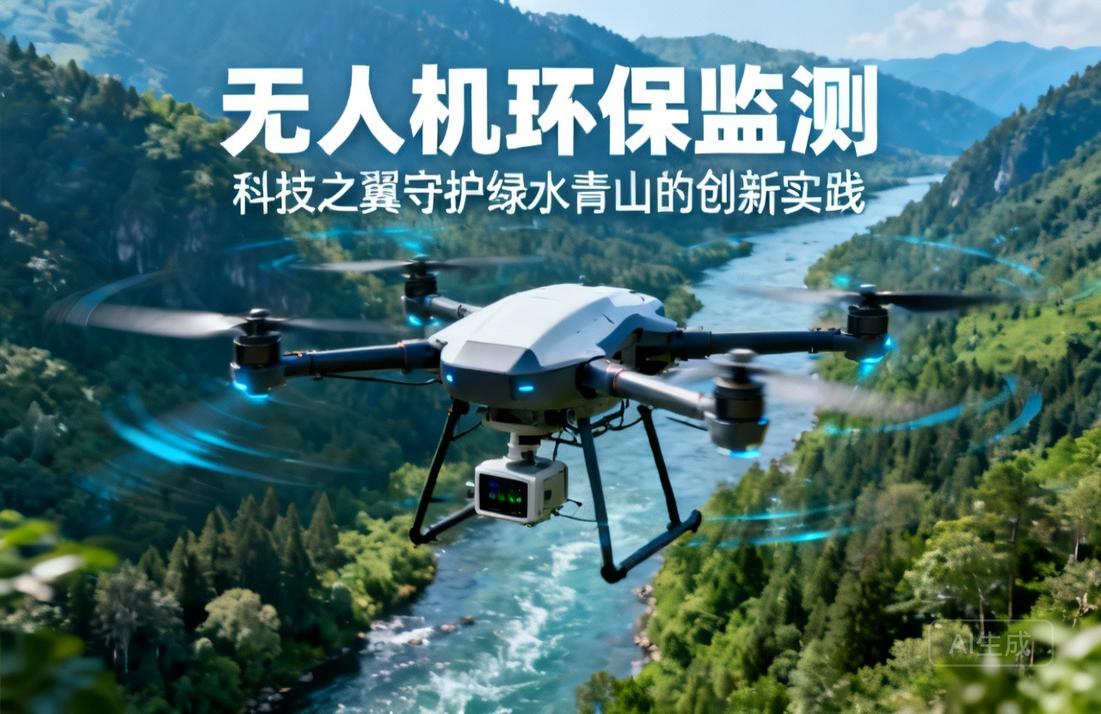 无人机环保监测|科技守护绿水青山的创新实践