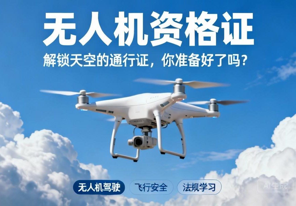 无人机资格证报考指南|开启蓝天飞行之旅