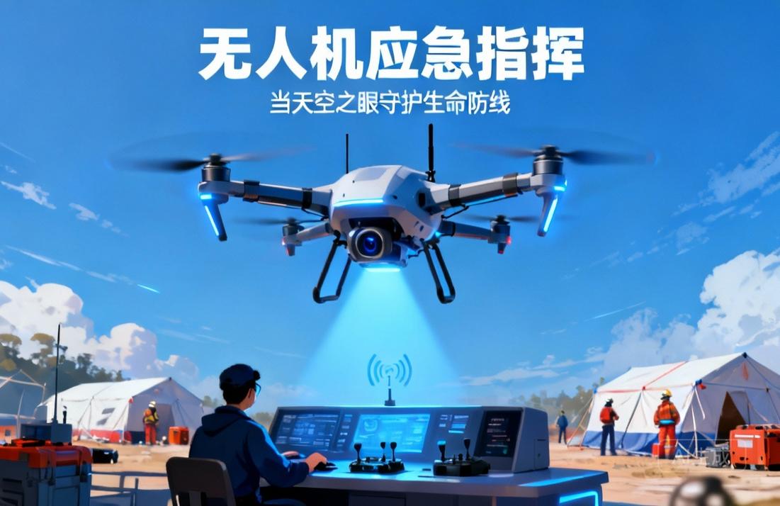 无人机应急指挥|当天空之眼守护生命防线