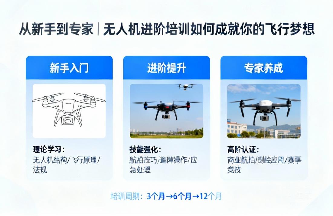从新手到专家|无人机进阶培训如何成就你的飞行梦想