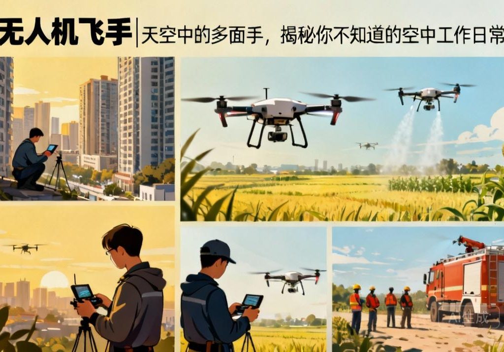 无人机飞手日常|航拍、植保、巡检全揭秘