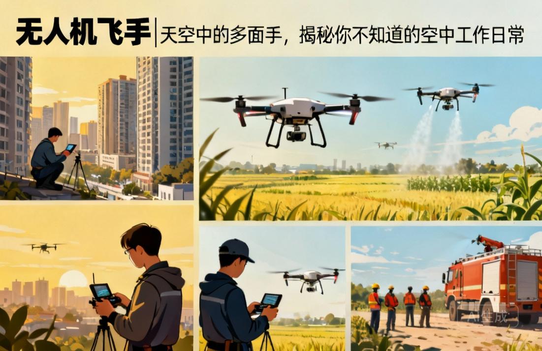 无人机飞手|天空中的多面手，揭秘你不知道的空中工作日常
