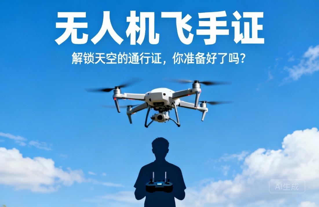 无人机飞手证|解锁天空的通行证，你准备好了吗？
