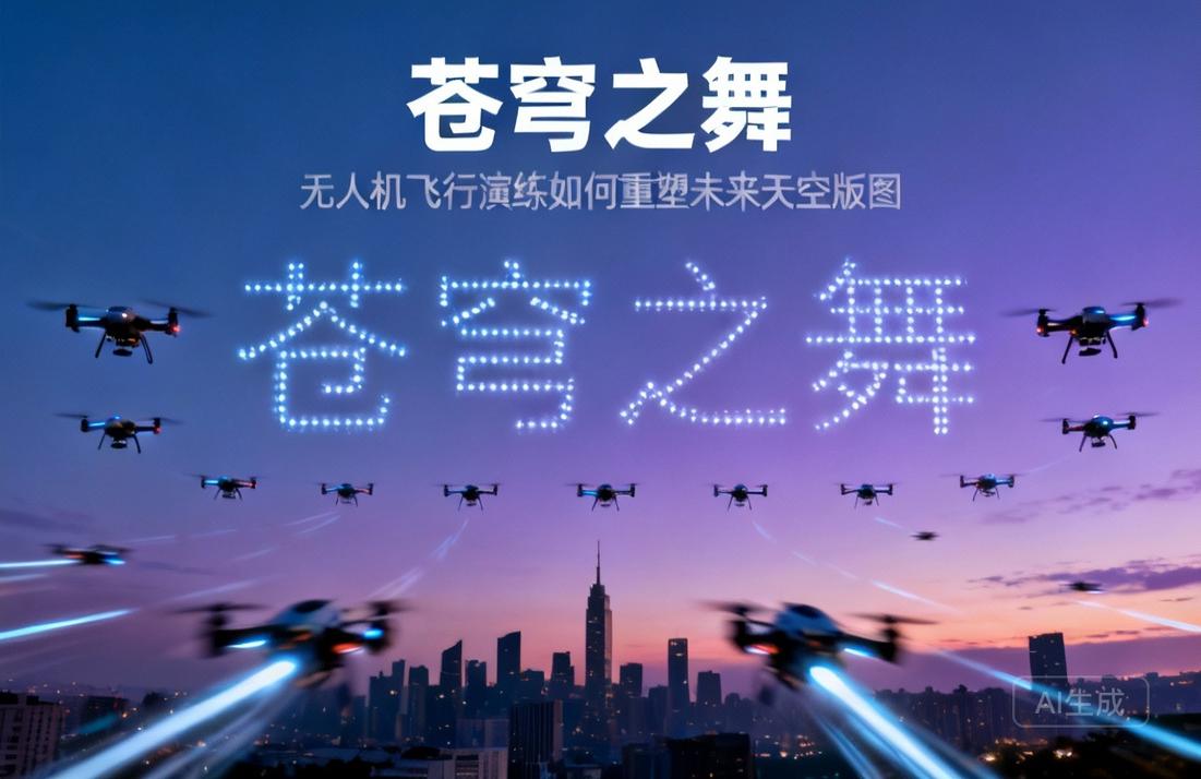 无人机演练|未来天空版图的重塑者