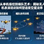 从单机操控到编队艺术|揭秘无人机表演培训如何塑造夜空魔法师