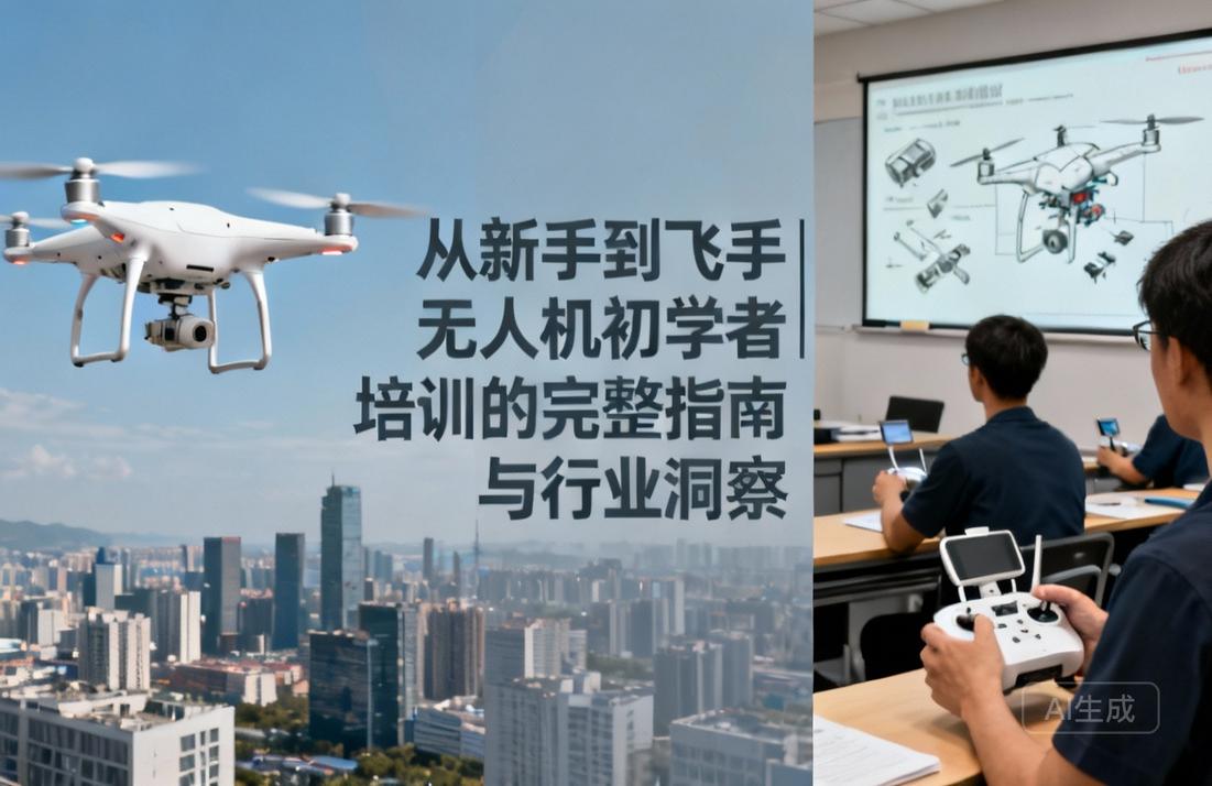 从新手到飞手|无人机初学者培训的完整指南与行业洞察