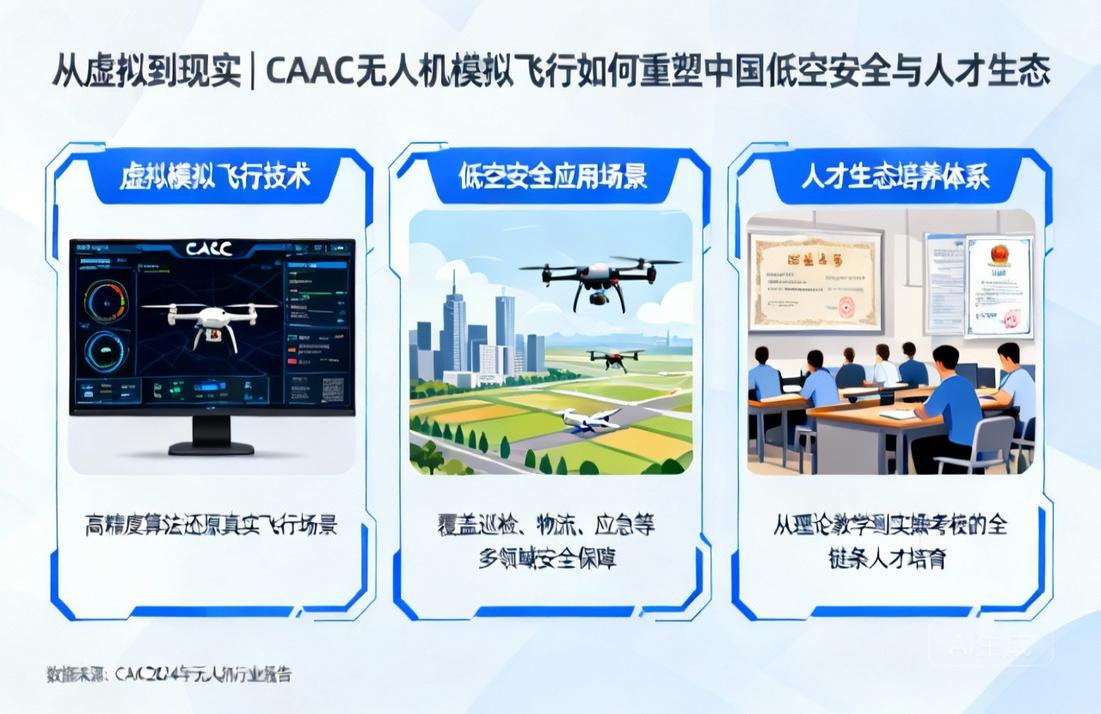 从虚拟到现实|CAAC无人机模拟飞行如何重塑中国低空安全与人才生态