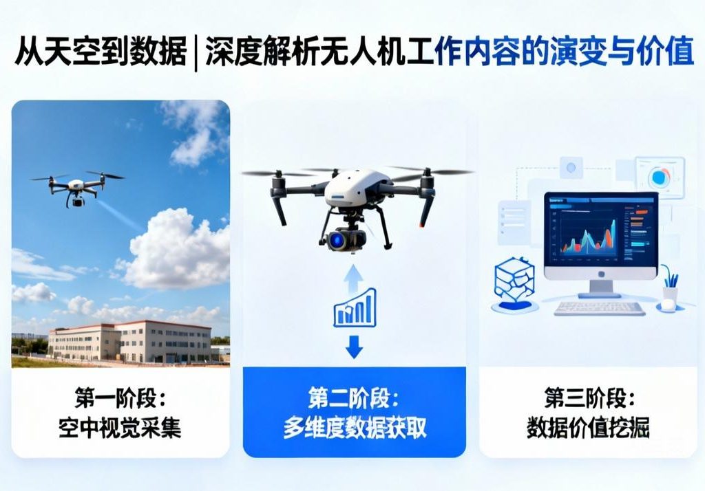 从天空到数据|深度解析无人机工作内容的演变与价值