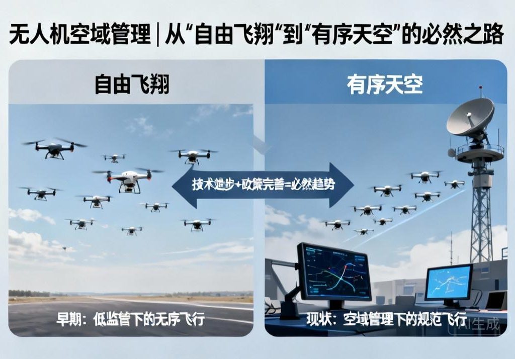 无人机空域管理|从“自由飞翔”到“有序天空”的必然之路