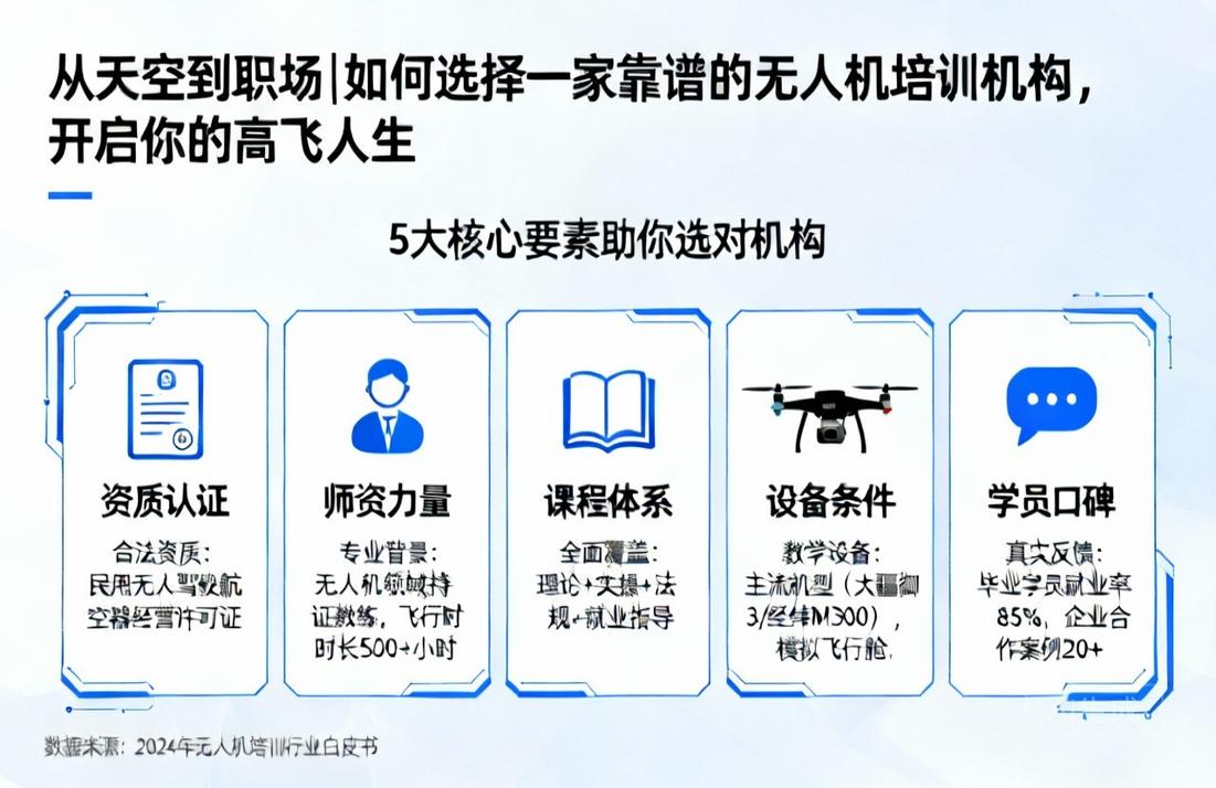 从天空到职场|如何选择一家靠谱的无人机培训机构，开启你的高飞人生