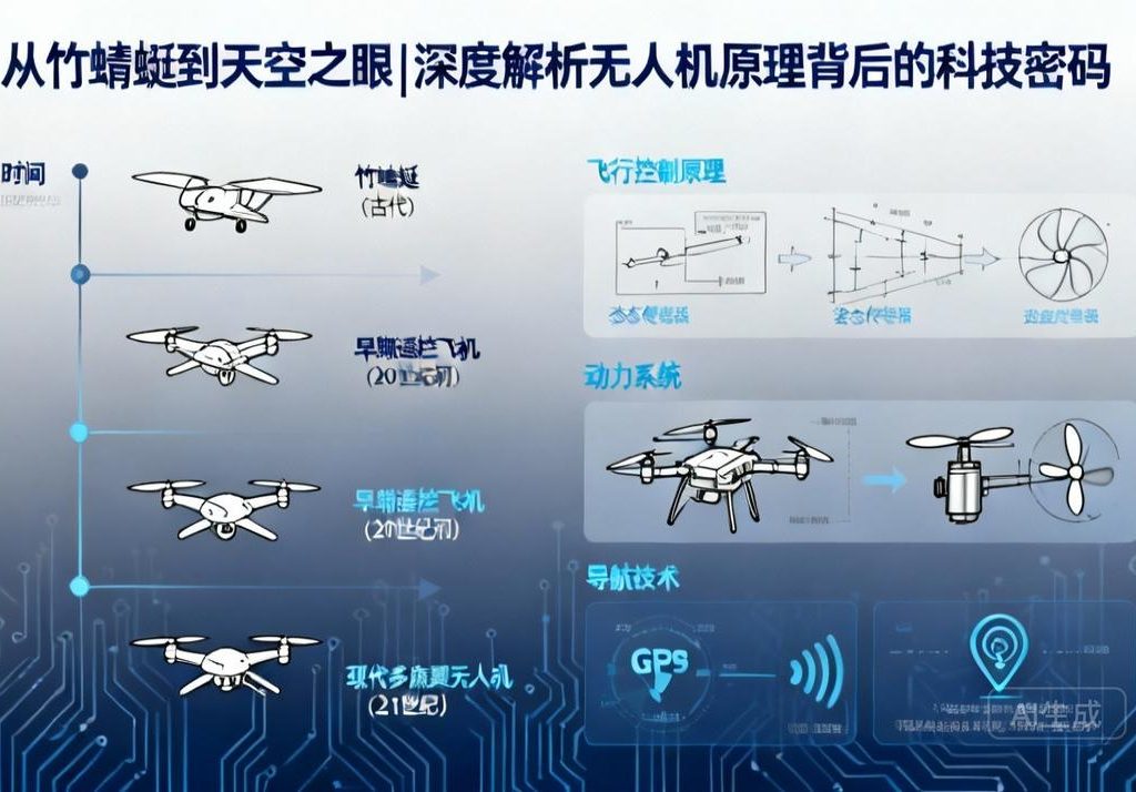 从竹蜻蜓到天空之眼|深度解析无人机原理背后的科技密码