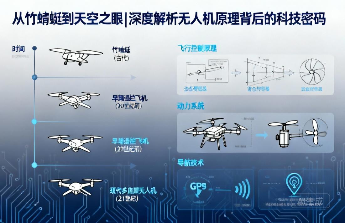 从竹蜻蜓到天空之眼|深度解析无人机原理背后的科技密码