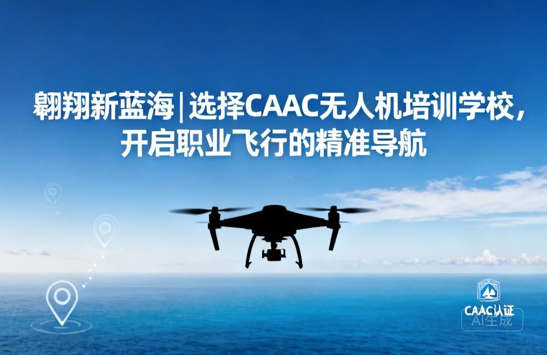 翱翔新蓝海|选择CAAC无人机培训学校，开启职业飞行的精准导航