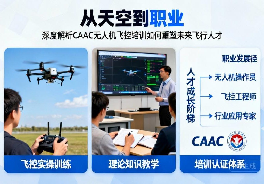 从天空到职业|深度解析CAAC无人机飞控培训如何重塑未来飞行人才
